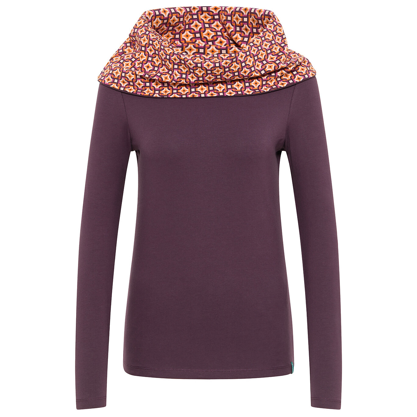 

Лонгслив Tranquillo Pullover mit großem Kragen, цвет Tiles
