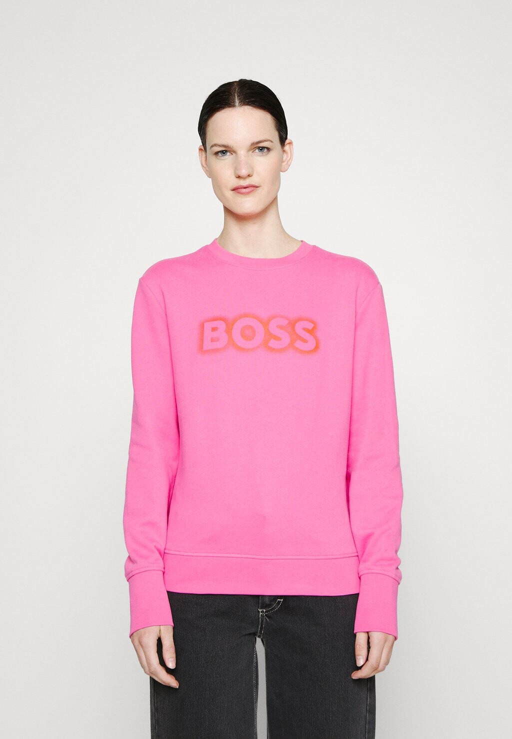 

Толстовка BOSS Elaboss, средний розовый