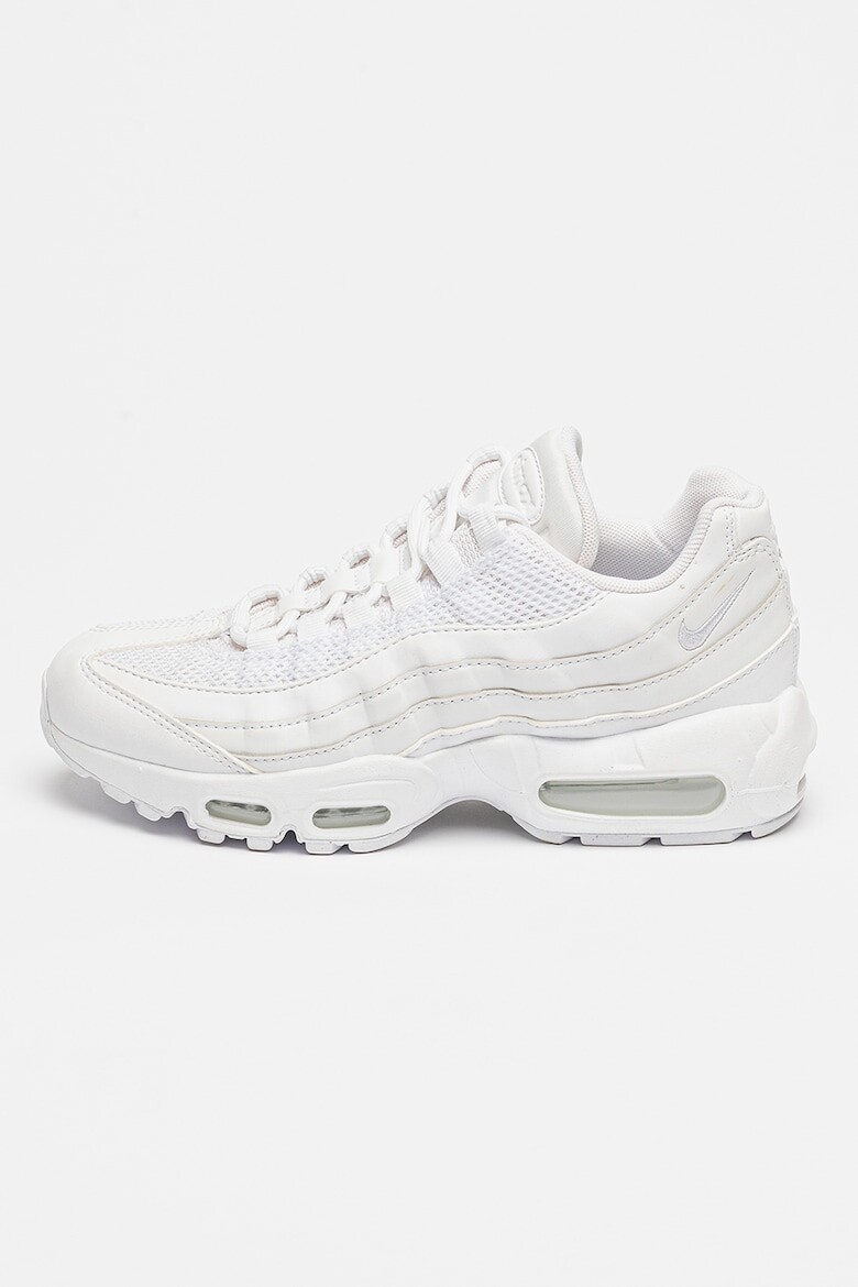 

Туфли Air Max 95 из экокожи с сеткой Nike, белый