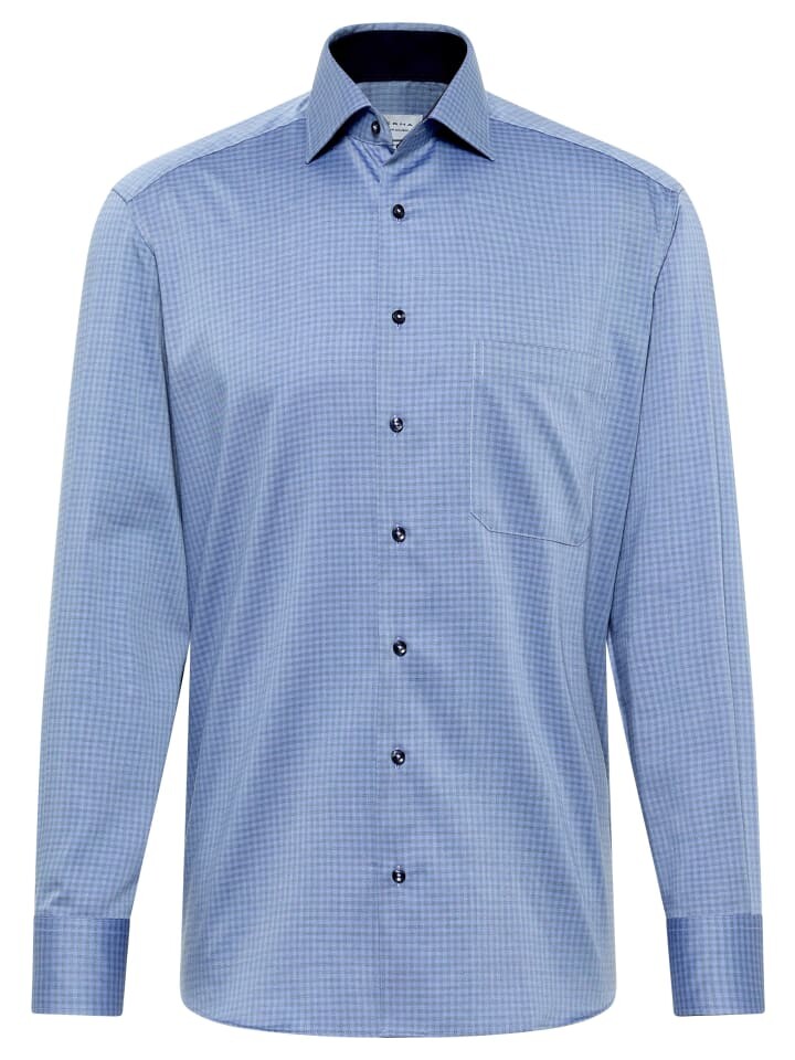

Рубашка Eterna COMFORT FIT, цвет mittelblau
