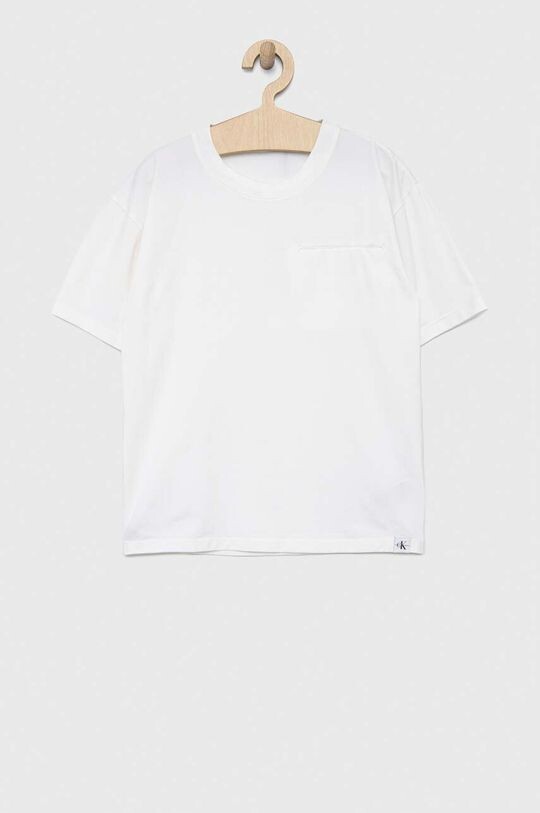 

Детская футболка Calvin Klein Jeans, белый