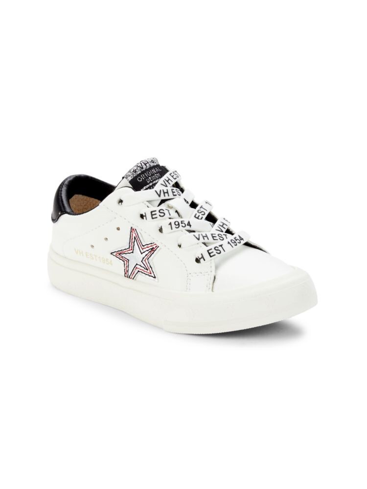 

Кроссовки Deluna для маленьких девочек и девочек Vintage Havana, цвет White Black