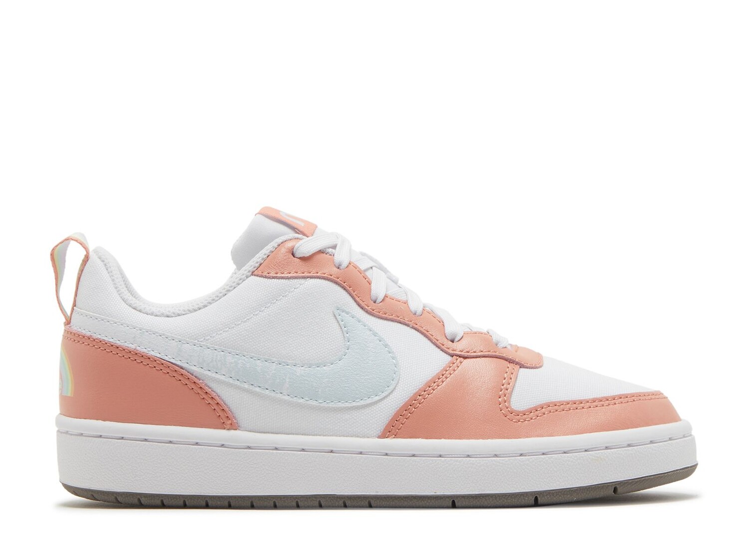 

Кроссовки Nike Court Borough Low 2 Se Gs 'White Light Madder Root', белый
