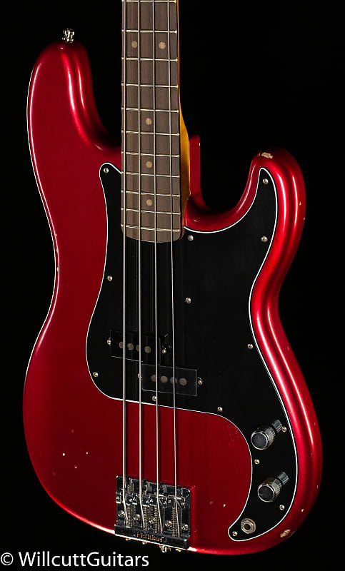 Басс гитара Fender Nate Mendel Precision Bass Rosewood Fingerboard Candy Apple Red 4 шт подшипники для 3d принтера reprap mendel rjmp‑ 01 ‑ 12