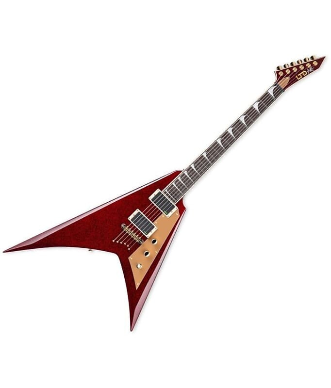 

Электрогитара ESP LTD KH-V Kirk Hammett Signature Guitar Red Sparkle