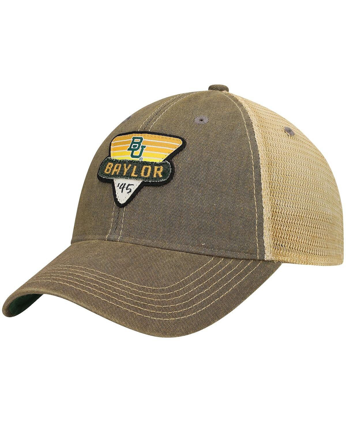 

Мужская серая кепка Baylor Bears Legacy Point Old Favorite Trucker Snapback Legacy Athletic