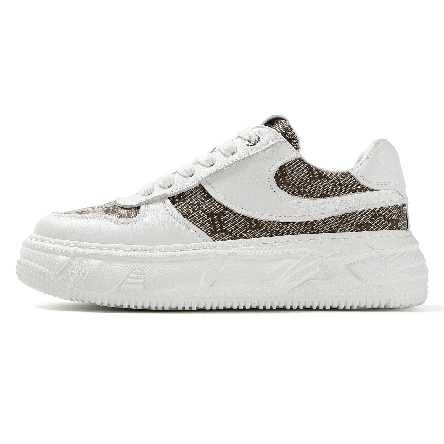 

Кроссовки мужские Lifestyle Shoes Men Low-Top Kemaron, белый/коричневый