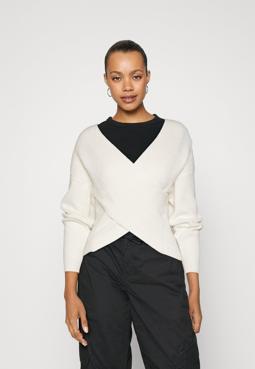 

Свитер PCALINA REVERSIBLE Pieces, Cloud Dancer