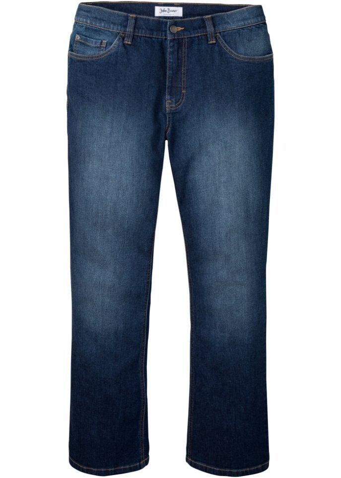 

Джинсы-стрейч обычного кроя из органического хлопка John Baner Jeanswear, синий