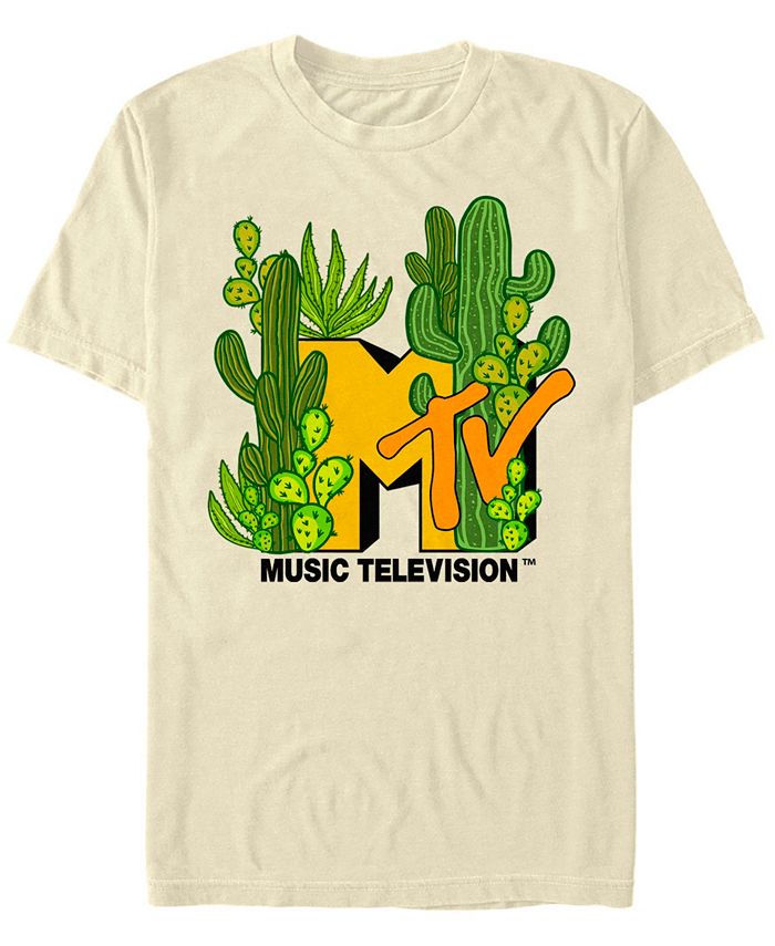 цена Мужская футболка с коротким рукавом MTV Cacti Galore Fifth Sun, тан/бежевый