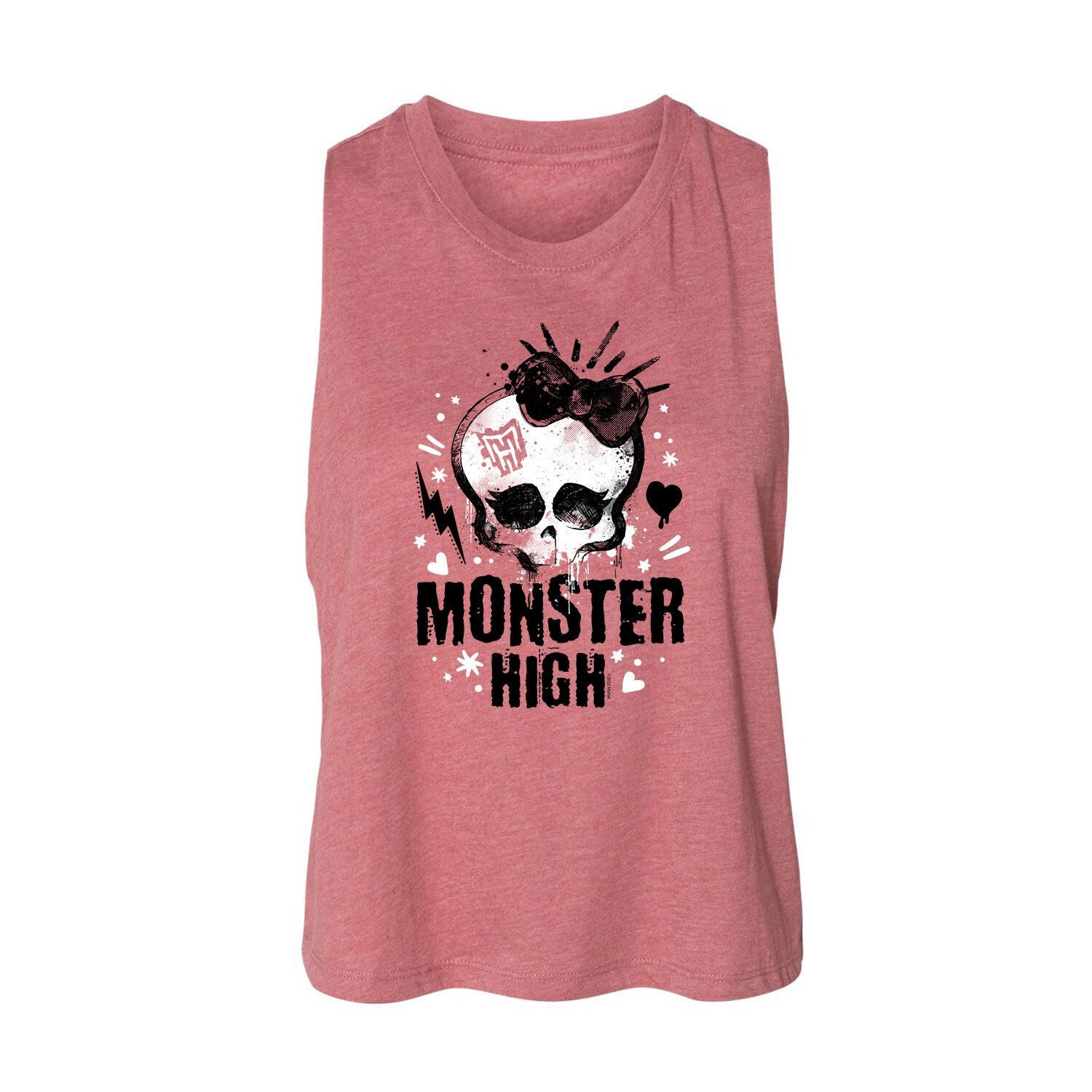 

Майка с рисунком Racerback для выпускников Monster High для юниоров Licensed Character