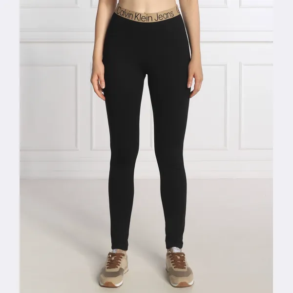 

Леггинсы узкого кроя Calvin Klein, черный