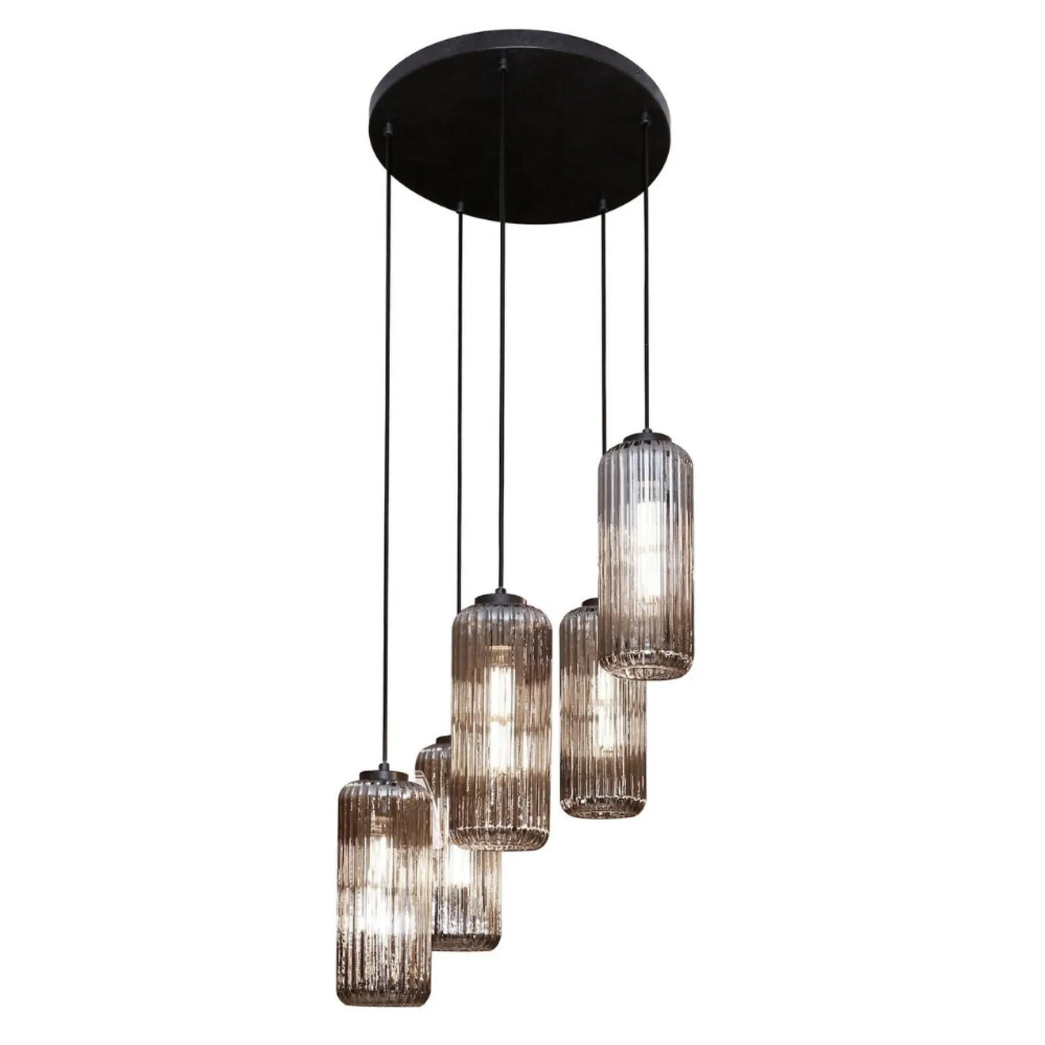 

Подвесной светильник famlights, 22,5x22,5x180 см, серебристый/прозрачный