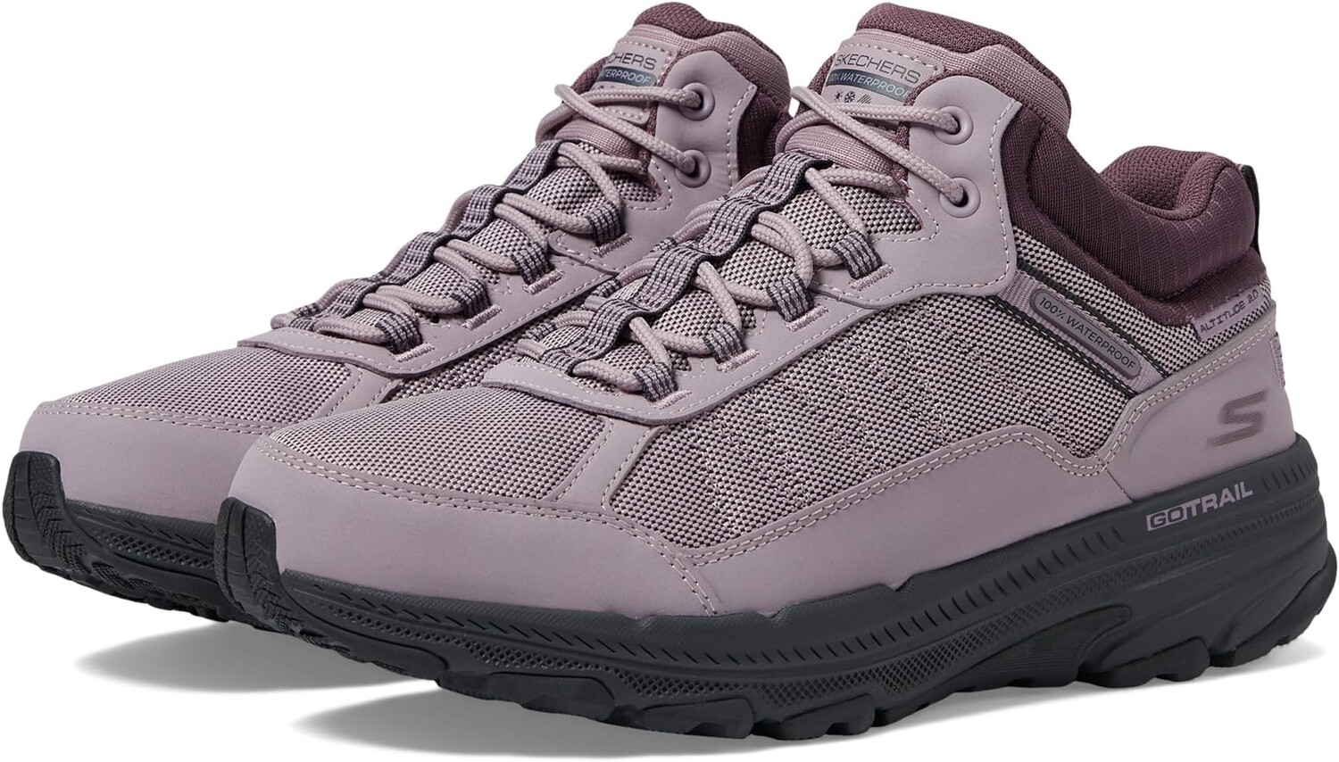 

Кроссовки SKECHERS Go Run Trail Altitude 2.0 Cold Creek Waterproof, цвет Mauve