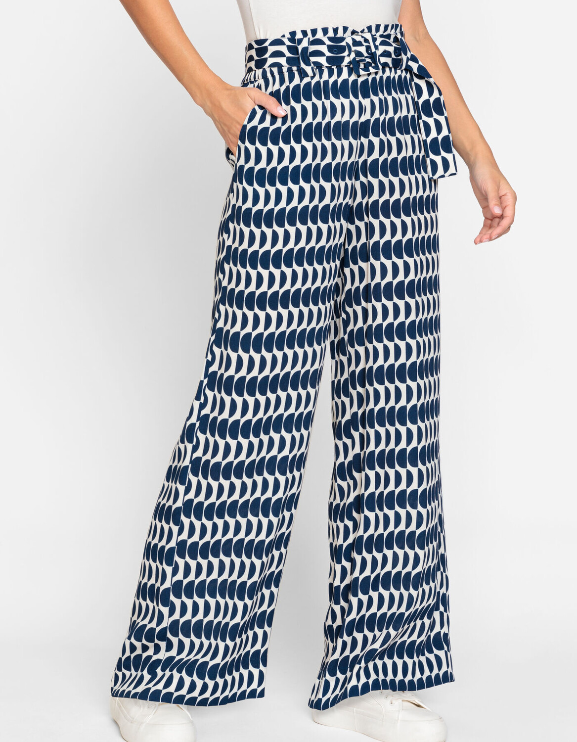 

Брюки Olsen Stoffhose, цвет Night Blue