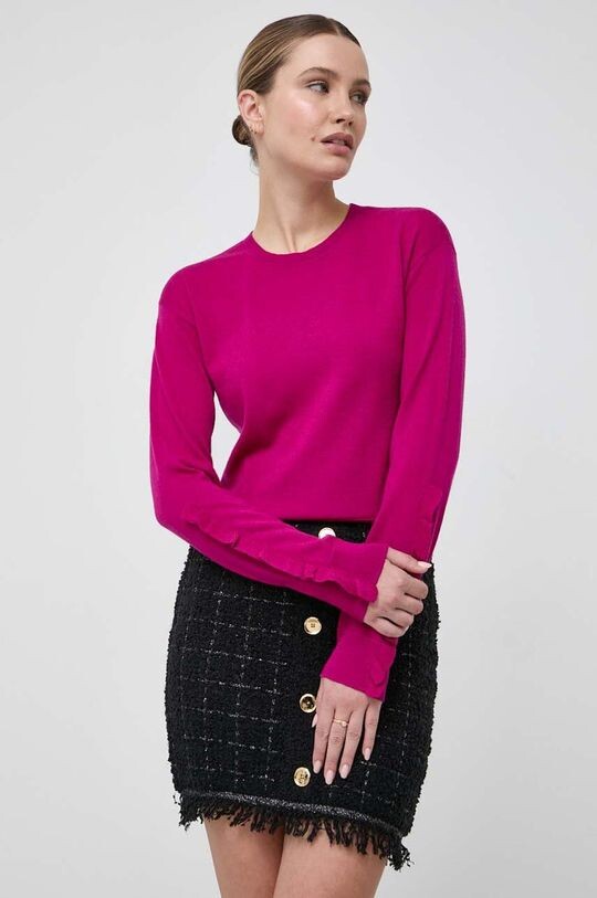 

Шерстяной свитер Pinko, фиолетовый