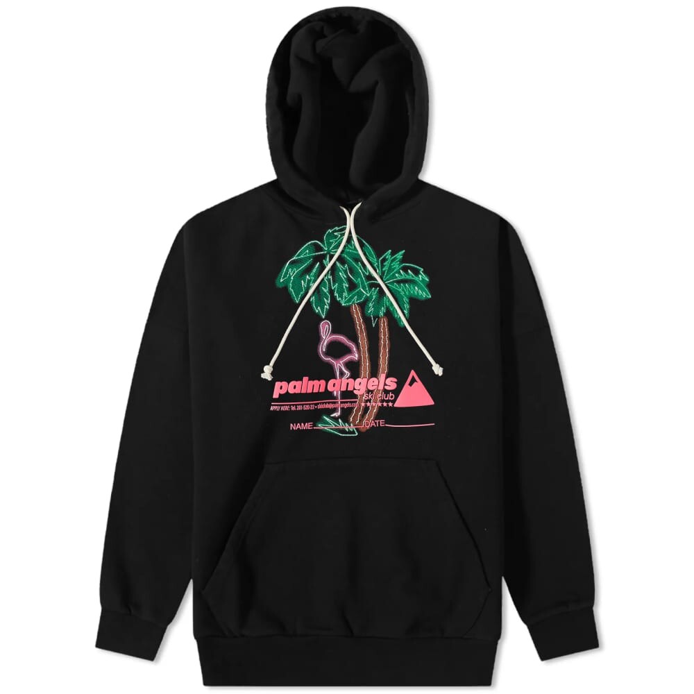 

Толстовка с капюшоном Palm Angels PA Ski Club Popover, мультиколор