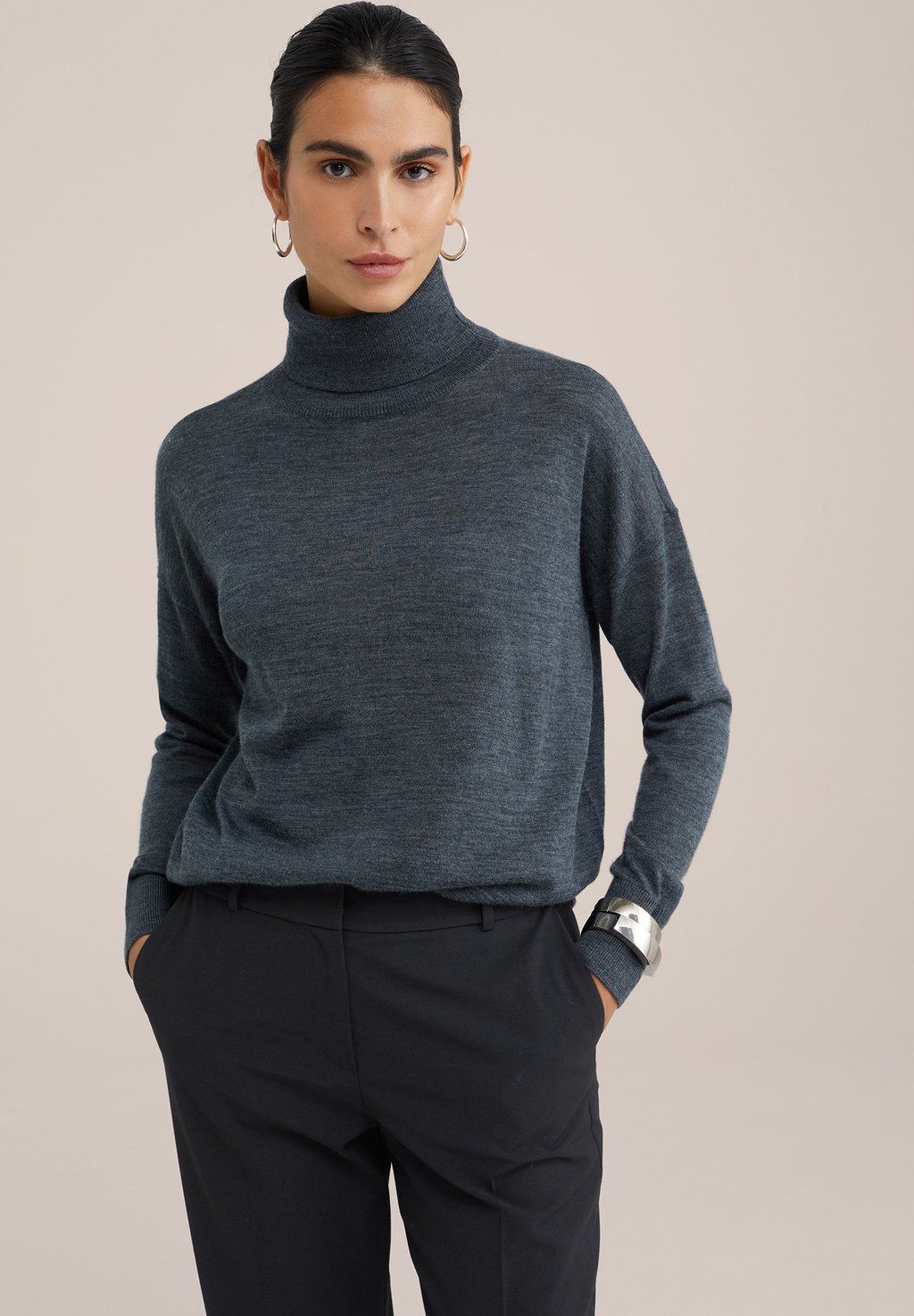 Вязаный свитер WE STUDIO WE Fashion, цвет grey