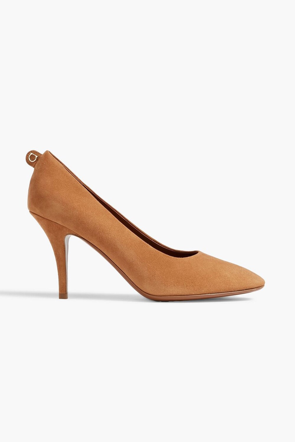 

Замшевые туфли Judy 85 FERRAGAMO, кэмел