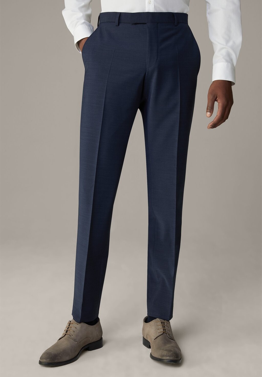 

Костюмные брюки MERCER Strellson, цвет navy
