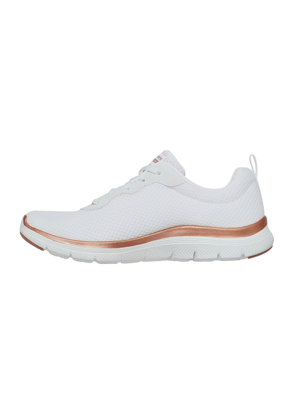

Кроссовки низкие GRACEFUL GET CONNECTED Skechers, цвет wtrg white rose gold