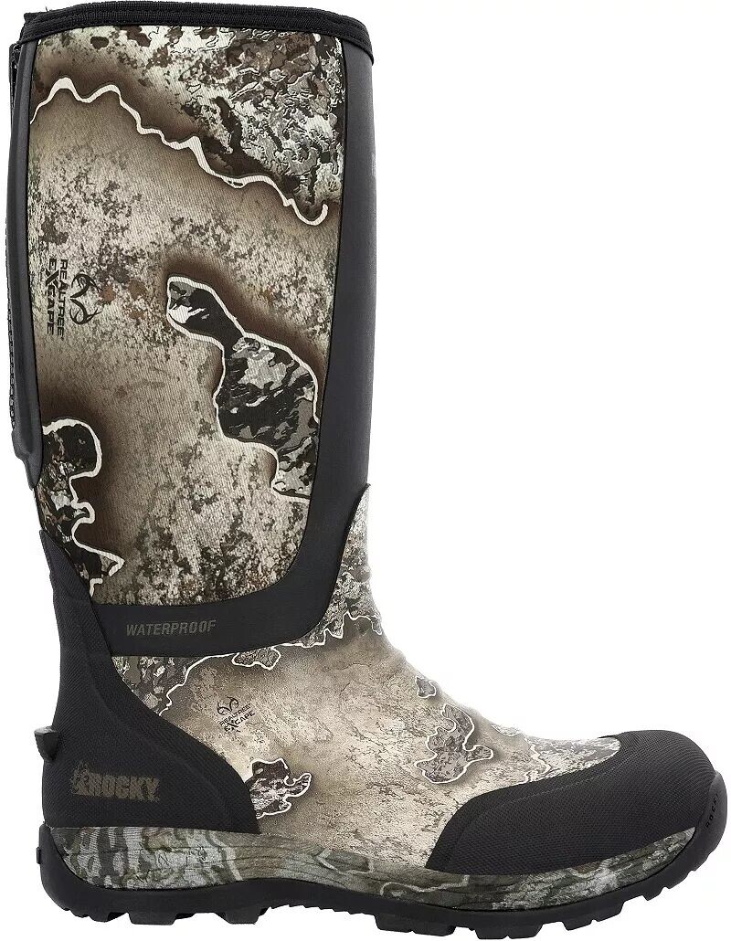 

Мужские водонепроницаемые ботинки без застежки Rocky Stryker Realtree EDGE