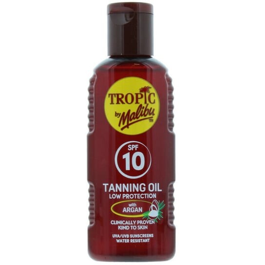 

Масло для загара, аргановое масло, SPF10, 100 мл Tropic By Malibu
