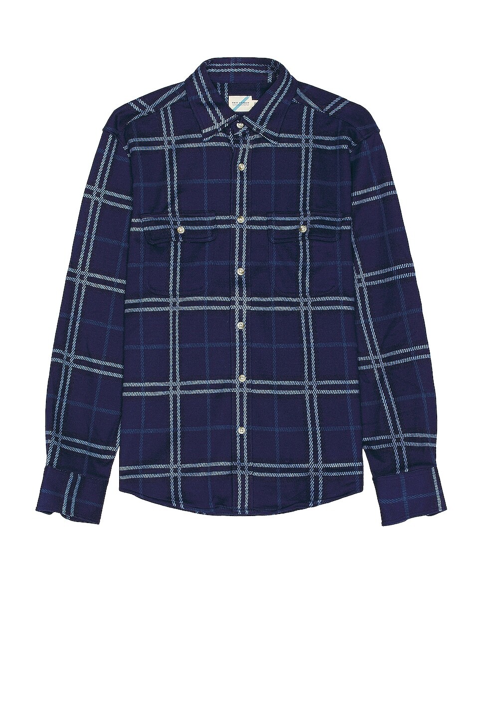 

Рубашка Fair Harbor The Dunewood Flannel, темно-синий