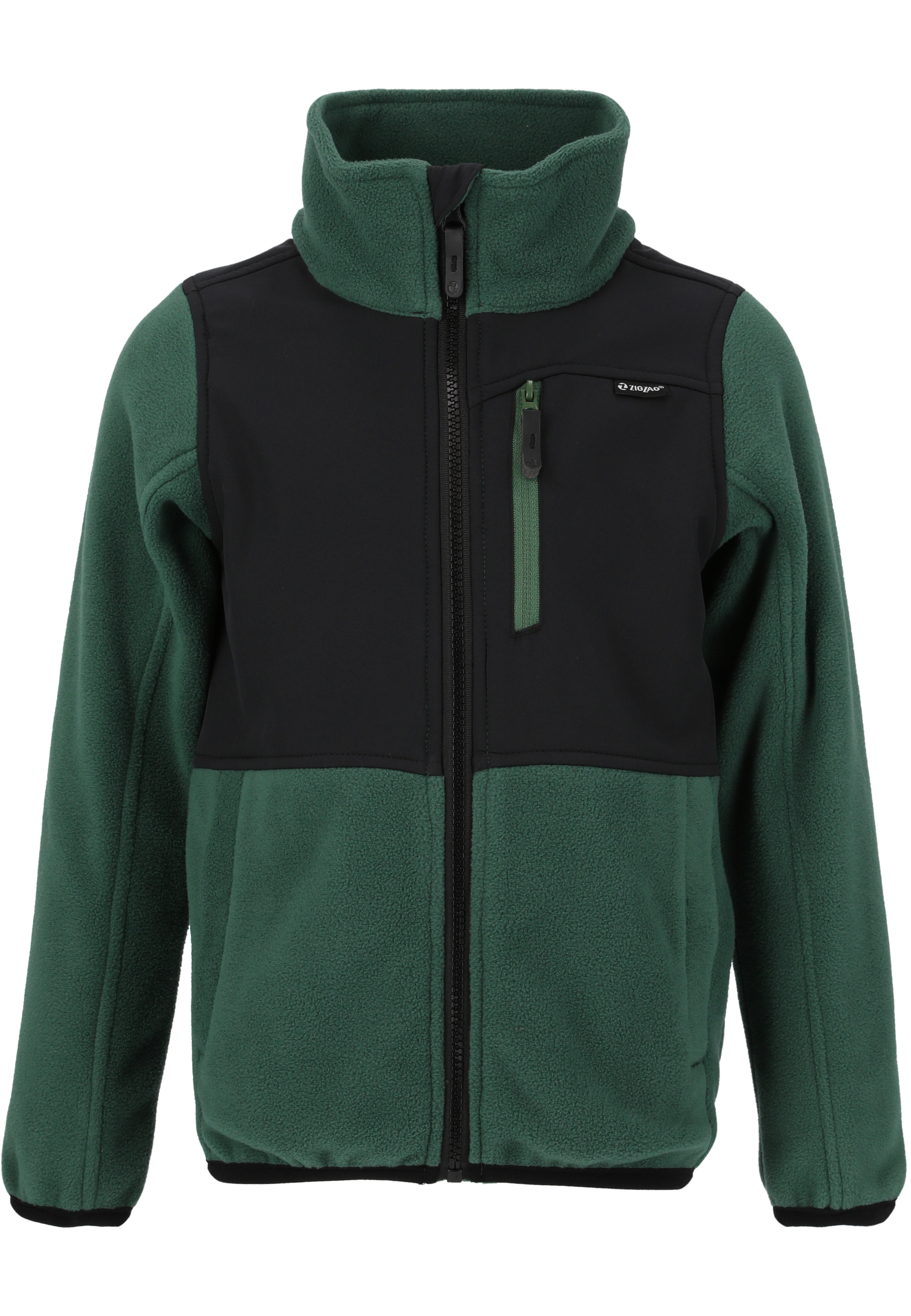 цена Флисовая куртка Zigzag Carson, цвет 3175 Trekking Green
