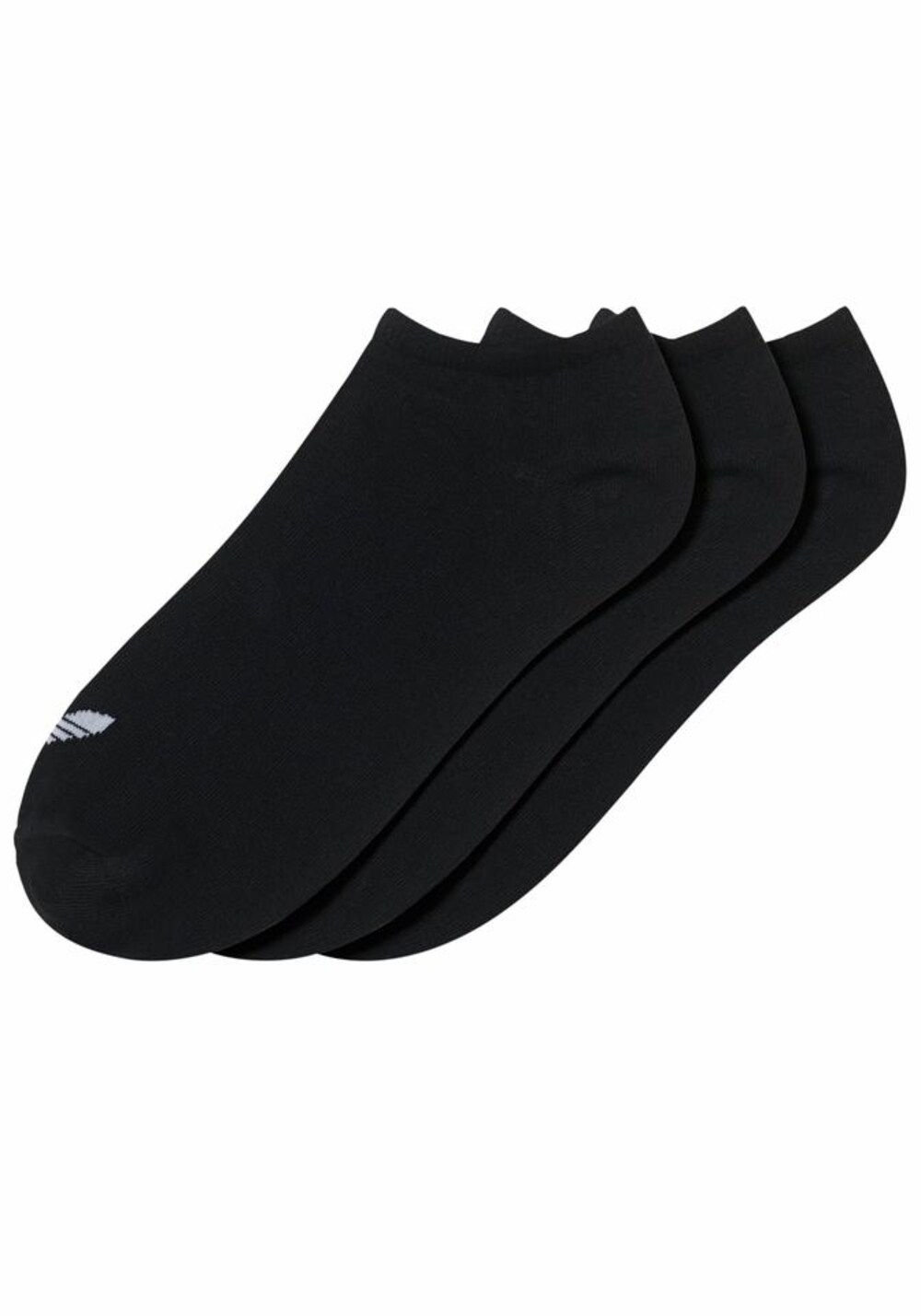Носки до щиколотки Adidas Trefoil Liner, черный