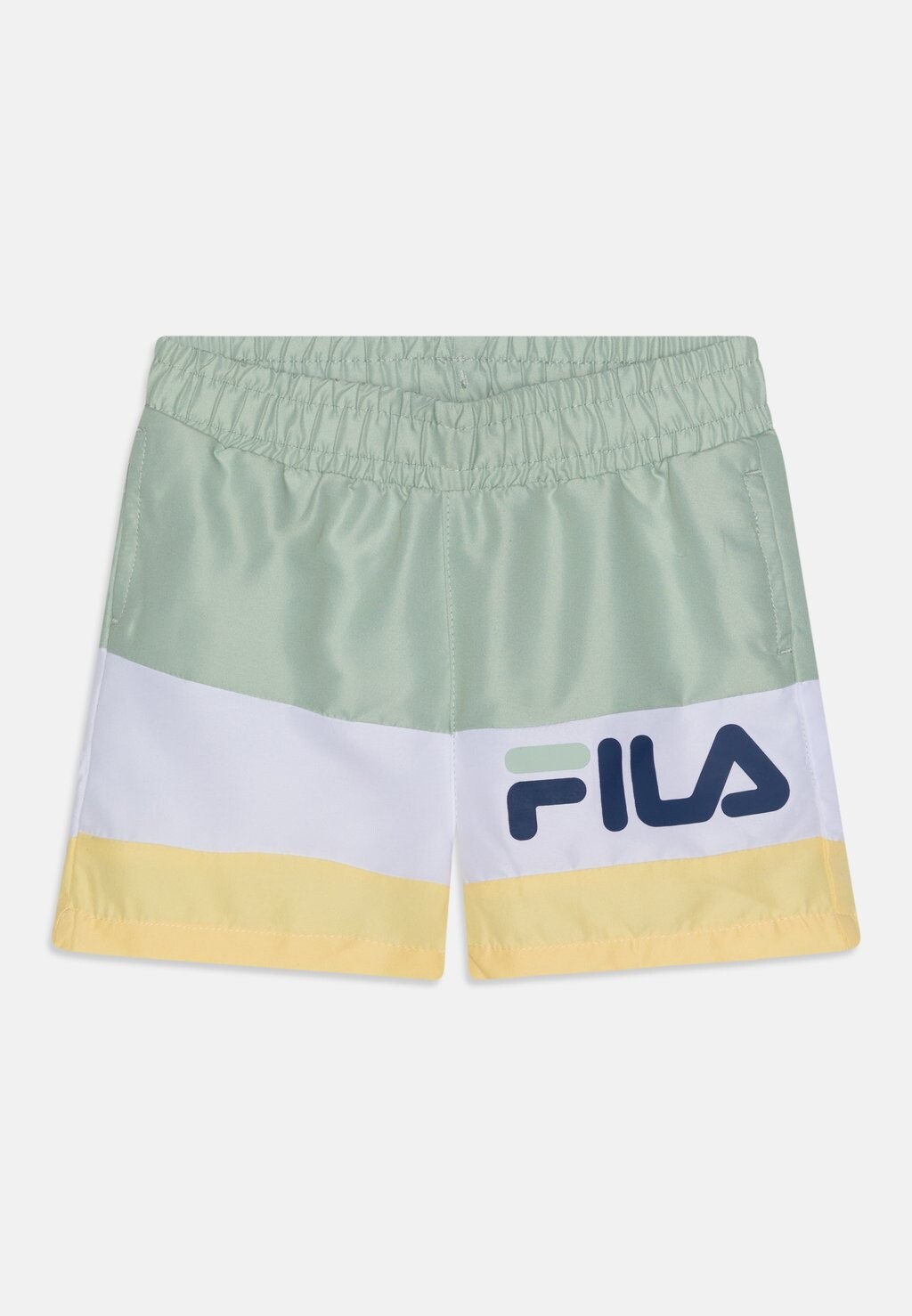 

Шорты для плавания LANGULA BEACH Fila, цвет silt green/bright white/pale banana