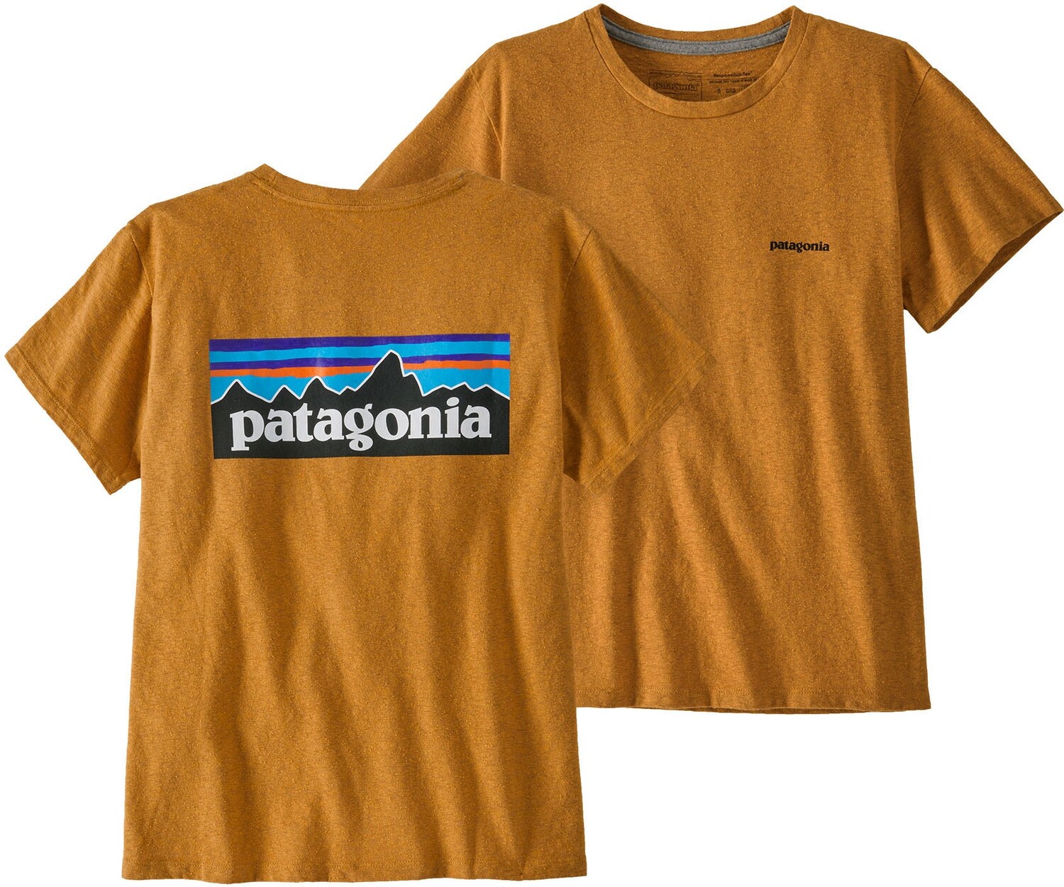 

Футболка P-6 Logo Responsibili — женская Patagonia, оранжевый
