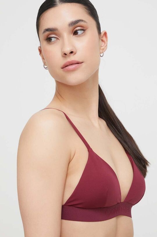 

Бюстгальтер для плавания Calvin Klein, бордовый