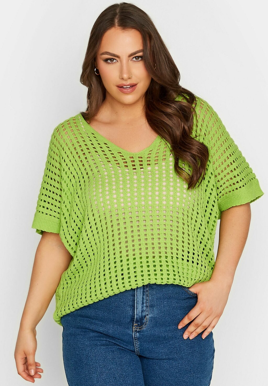 

Базовая футболка Yours Clothing, Зеленый