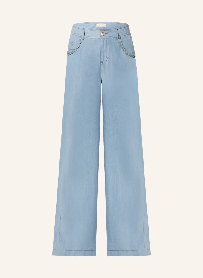 Джинсы в образе брюк Ivi Collection, синий