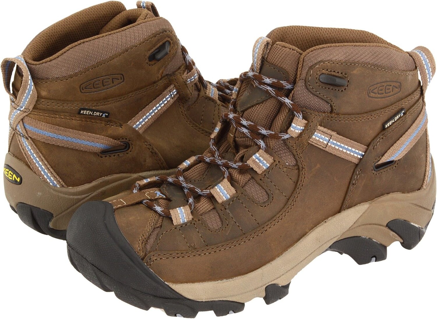 

Походная обувь Targhee II Mid KEEN, цвет Slate Black/Flint Stone