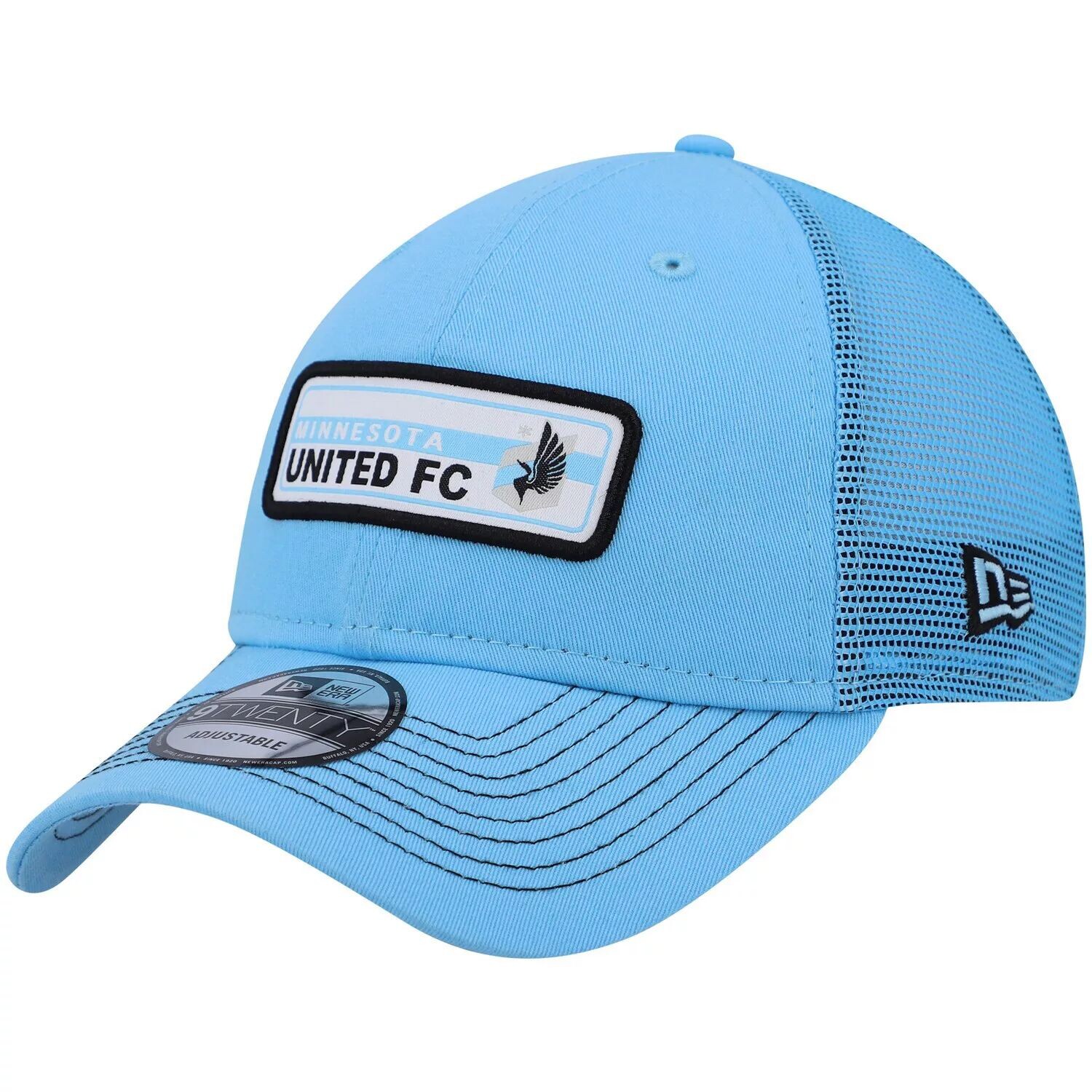 

Мужская голубая кепка New Era Snapback 9TWENTY ФК Миннесота Юнайтед