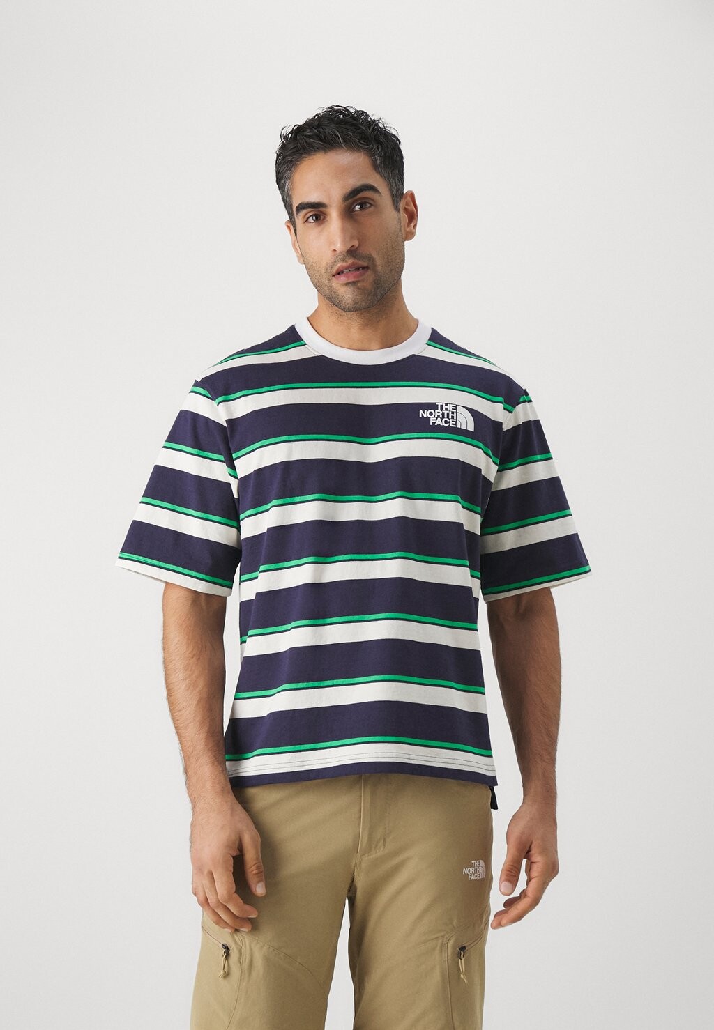 

Футболка с принтом EASY TEE The North Face, цвет optic emerald