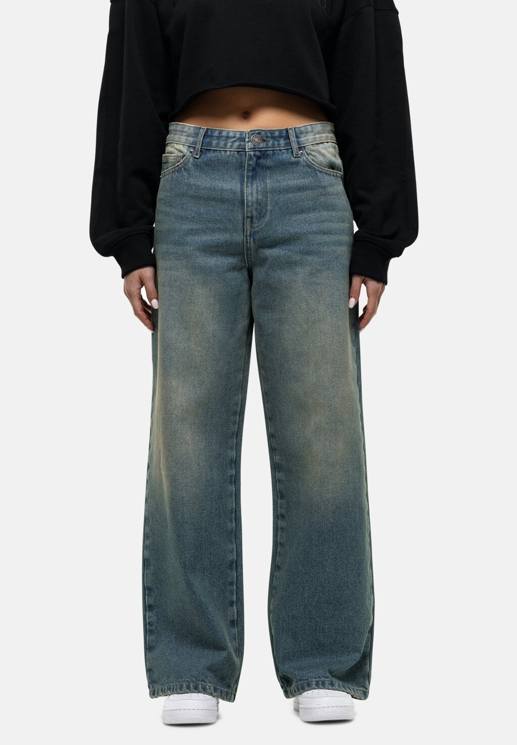 

Расклешенные джинсы FORTIS BLUE STRAIGHT LEG DENIM JEANS Good For Nothing, синий