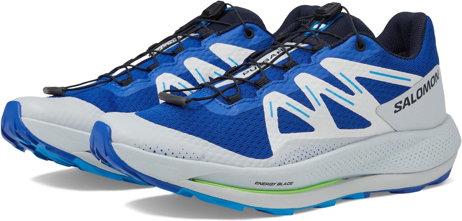 Кроссовки Pulsar Trail Salomon, цвет Surf The Web/Pearl Blue/Ibiza Blue