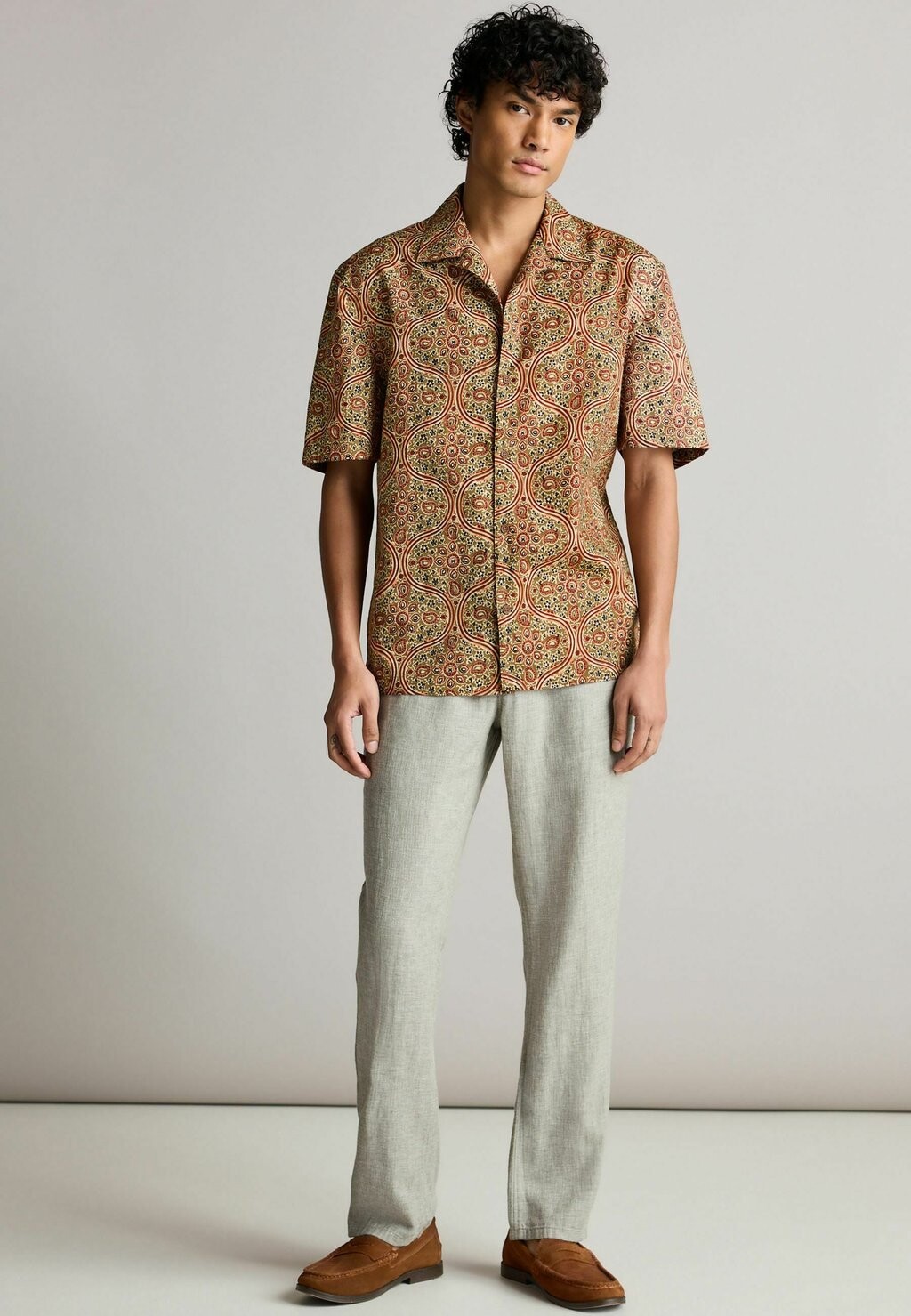 

Рубашка Next, цвет khaki green