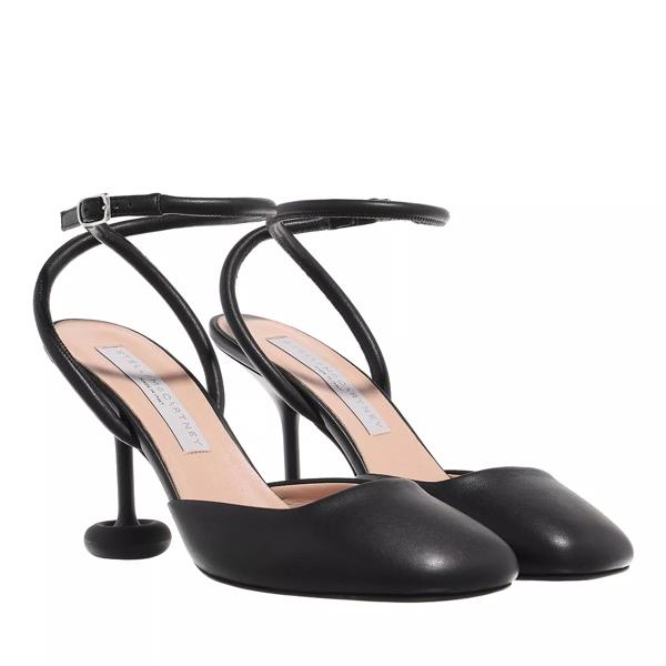 Туфли shroom heel pumps Stella Mccartney, черный