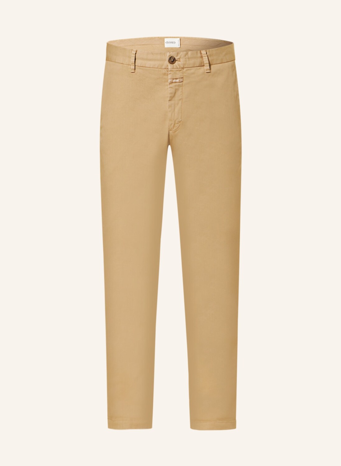 

Брюки чино CLOSED CLIFTON Slim Fit, бежевый