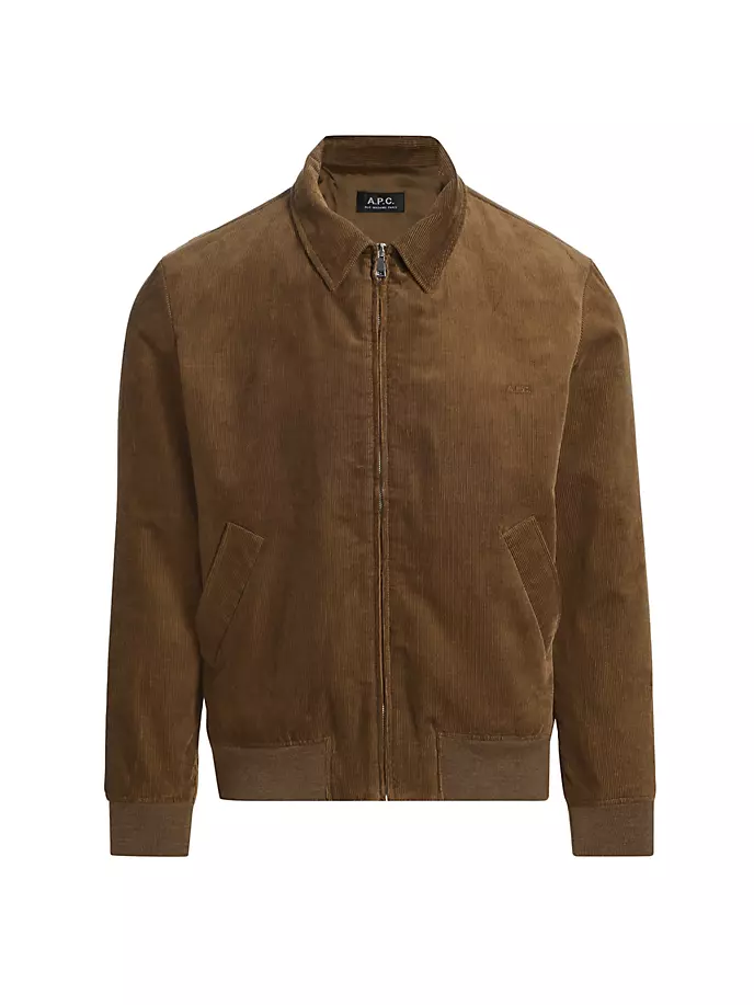 

Вельветовая куртка свободного кроя Gilles A.P.C., цвет camel