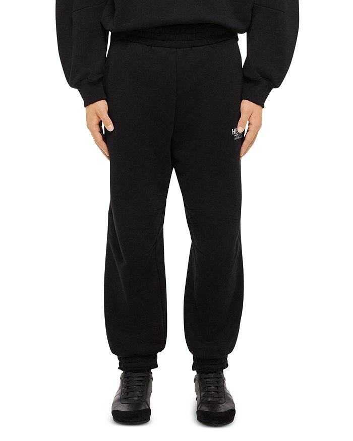 

Helmut Lang Спортивные штаны свободного кроя с графическим рисунком, черный