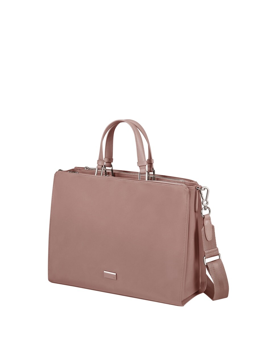 

Розовая большая сумка Be-Her из переработанного материала на молнии SAMSONITE, розовый