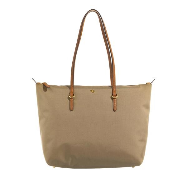 

Шоппер keaton 26 tote medium Lauren Ralph Lauren, бежевый