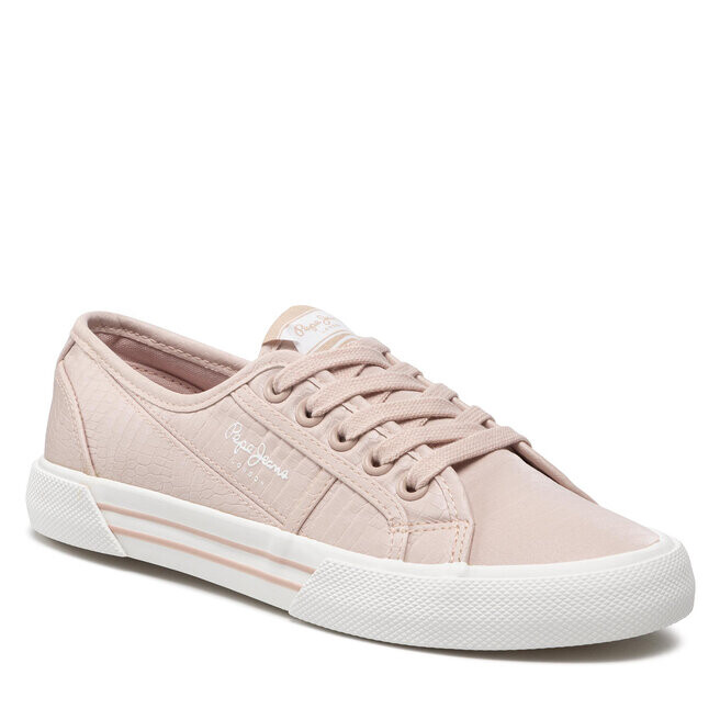

Кроссовки Pepe Jeans BradyW Snake, розовый