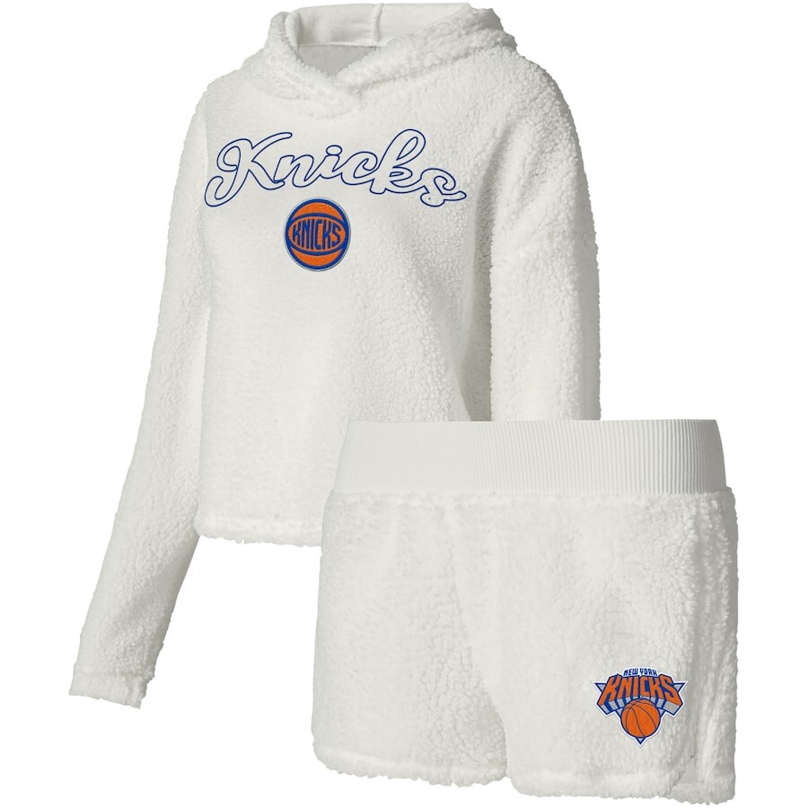 

Пижамный комплект College Concepts New York Knicks, кремовый