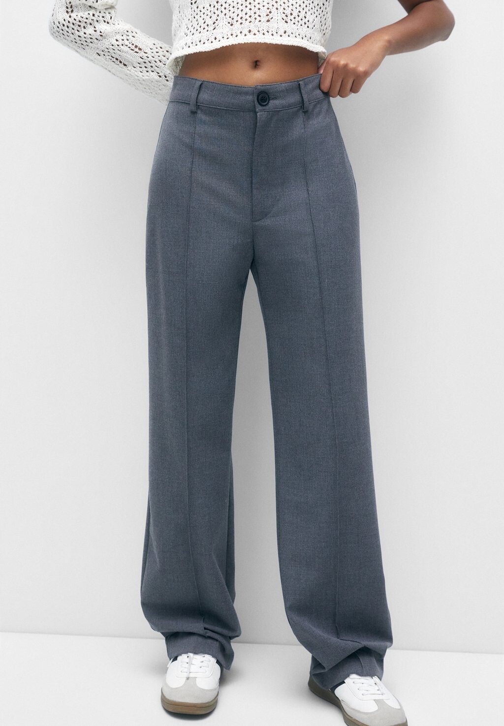 

Брюки PULL&BEAR, светло-серый
